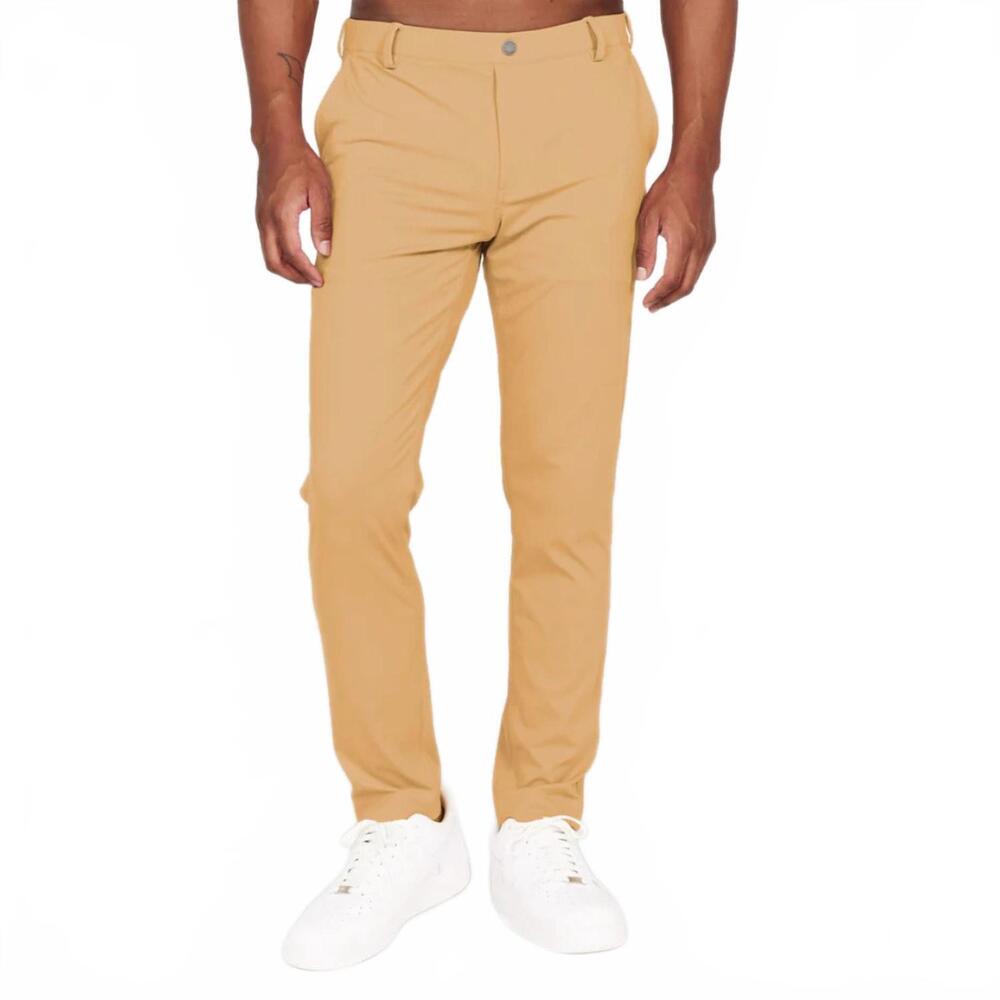 NEW REDVANLY bradley pull-on trouser in cappuccino